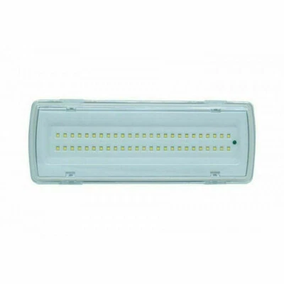 Lampada Emergenza Incasso Con 50 Led Smd E Batteria Luce Bianca 6500K 4W - Immagine 1 di 2