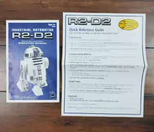 Vintage 2002 Star Wars Interactive R2-D2 Industrial Automaton Bedienungsanleitung - Bild 1 von 3