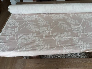 Audette Fabric by Clarke & Clarke; Blush; (Pavillion Collection) 14.2m on rolls - Picture 1 of 4