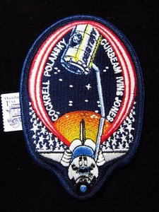 NASA STS-98 2001 Atlantis Destiny Laboratory Module Space Shuttle 4" Crew Patch - Picture 1 of 3