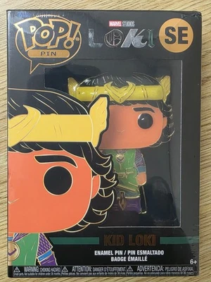 Funko Pop! Enamel Collector’s Pin Marvel Studios Kid Loki SE - Image 1 of 4