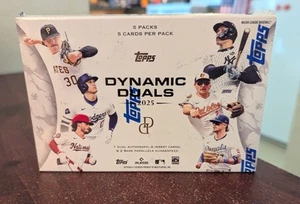2025 Topps Dynamic Duals Baseball Hobby Box - Sealed In Hand - Picture 1 of 2