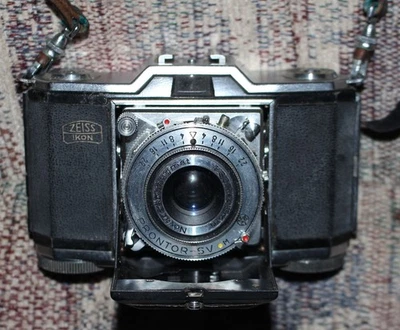 蔡司 Ikon Contina Prontor-SVS 复古胶片取景器相机 - 已测试 — 第 1/4 张图片