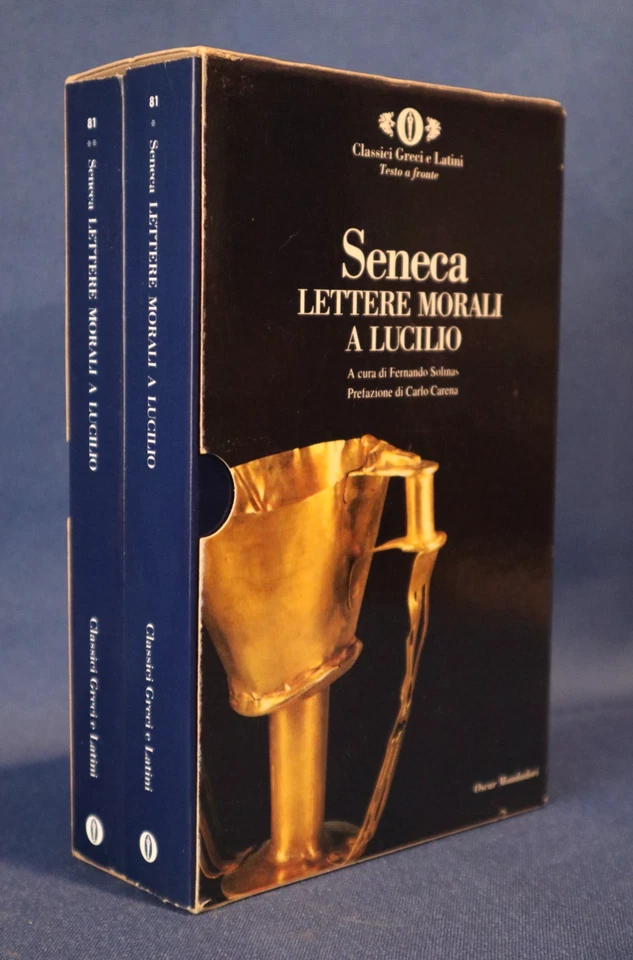Seneca, Lettere morali a Lucillo. 2 volumi Mondadori, Testo a fronte Classici - Immagine 1 di 1