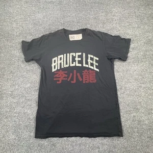 Bruce Lee Shirt Mens XL Black Martial Arts Legend Graphic Tee Movie Icon USA - Picture 1 of 12