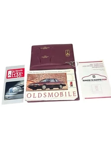 1991 Oldsmobile Cutlass Ciera Owner’s Manual Set Case Warranty Keychain OEM - Picture 1 of 6