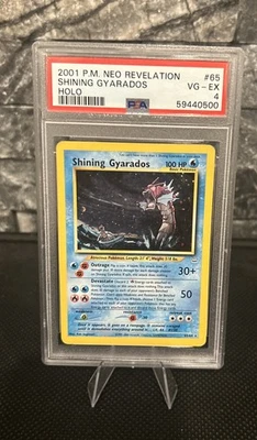PSA 4 Shining Gyarados 65/64 Neo Revelation Holo (2001) VG-EX - Image 1 of 2