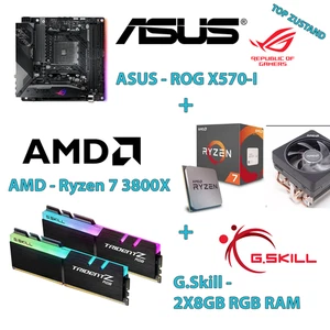Komplett-Set: Ryzen 7 3800X + ASUS X570-I + 16GB RGB RAM – Vollständig Getestet! - Bild 1 von 15