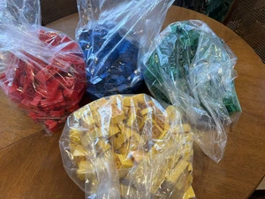 LEGO DUPLO enorme lotto misto sfuso - 13 pezzi mattoncini LBS blu verde rosso giallo - Foto 1 di 12