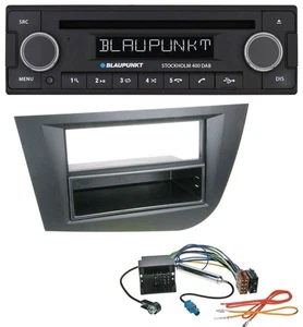Blaupunkt MP3 Bluetooth DAB CD USB Autoradio für Seat Leon (ab 05) - schwarz - Bild 1 von 6