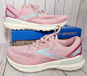 Women's Brooks Adrenaline GTS 23, Pink Size 9 medium/ B US Shoes - Picture 1 of 18