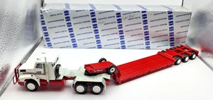 Camión pesado vintage Conrad 1/50 Volvo NL12 semi con Talbert Lowboy Nº 3912 - Imagen 1 de 14