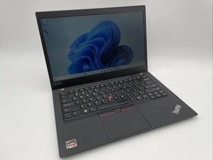 Lenovo ThinkPad T495 14" AMD Ryzen 3 PRO 3300U 8GB RAM 128GB SSD W11P - Picture 1 of 7