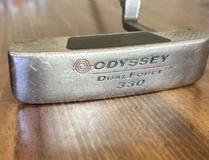 Odyssey Dual Force 330 Putter – Classic Blade Design, Odyssey Grip, RH 35” - Picture 1 of 10