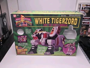 Power Rangers White Tigerzord und White Ranger *nur Verpackung* - Bild 1 von 6