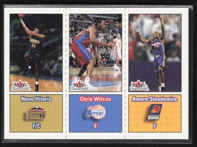 2002-03 Fleer Tradition No293 Nene/Wilcox/Amare Stoudemire дебютант - Изображение 1 из 2