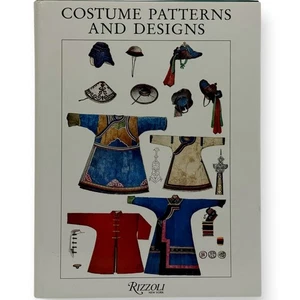 Costume Patterns & Designs of All Periods & Nations Antiquity to Modern Times HC - Picture 1 of 7