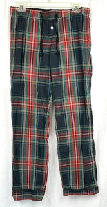 J. Crew leichte gewebte rot grün Schottenkaro PJ Lounge Hose Damen XS - Bild 1 von 2