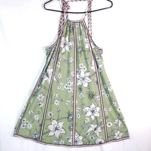 Mini robe Flying Tomato Lily Halter couleur olive taille L - Photo 1/7