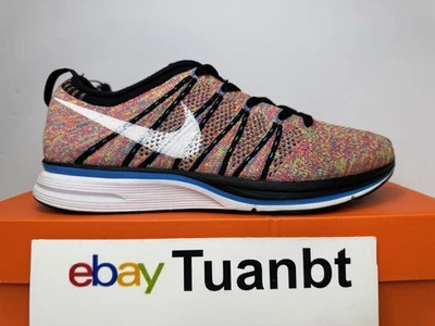 Nike Flyknit Trainer Plus Men's Training Shoes Multicolor/Black/White 532984-014 - Image 1 of 4