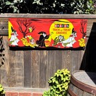 Brach’s Halloween Candy Banner 4FT – Vintage Style 1970 Trick or Treat Ad