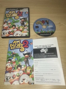 Ape Escape 2 (PlayStation 2 PS2) Complete W Reg Card- Cleaned Tested - Authentic - Picture 1 of 22