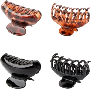 4Pcs Capelli Clip Artiglio Pinze per Capelli Fermagli per Capelli Alla Moda Moll - Foto 1 di 6