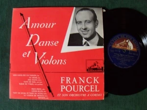 FRANCK POURCEL orchestre à cordes: Amour, danse & violons 25 cm 10" LP FFLP 1033 - Picture 1 of 2