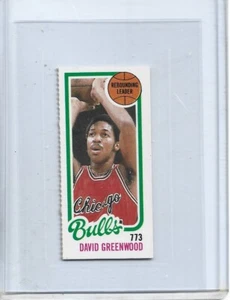 David Greenwood-Bulls-1980-81 Topps Basketball Separated Single Panel #42 - Picture 1 of 2