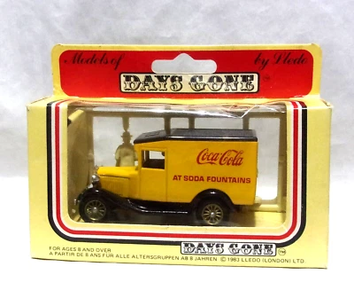 KKar LLedo - Days Gone - DG13009 - 1934 Model A Ford Van - Yellow - Coca-Cola - Image 1 of 4