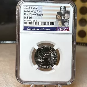 2022-s quarters Maya Angelou - Picture 1 of 8