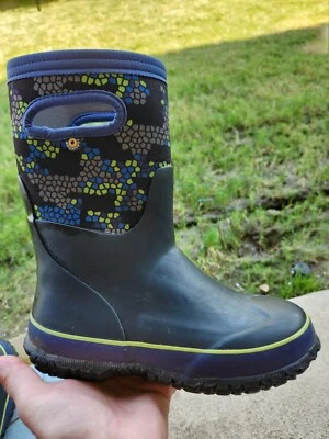 Bogs Snowboot "Black/Blue" PS 2Y - Image 1 of 4