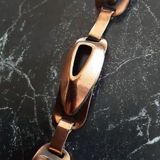 70s Modernist Brutalist Copper Bracelet