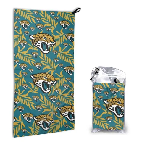 Jacksonville Jaguars Quick Dry Towel 16x31.5in Portable Travel Towel ,fans Gift Cover