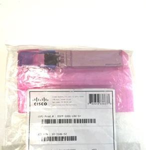 Cisco QSFP28 Network Transceiver Module 100GBase-LR4 LC 10K SMF QSFP-100G-LR4-S - Picture 1 of 6