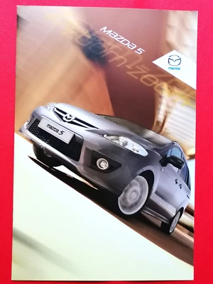 2009 MAZDA 5 Sales Brochure  - Furano Takara TS Colours & Trims - Mint Condition - Image 1 of 4