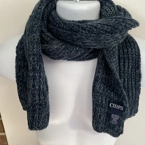 CHAPS mens blue scarf - Picture 1 of 4