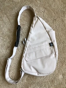 Ameribag Healthy Back Bag Shoulder Bag Crossbody Sling Beige - Picture 1 of 12
