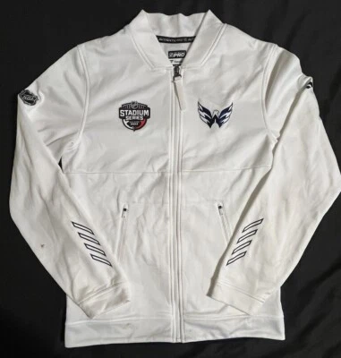 Washington Capitals Stadium Series 2022-2023 Hoodie Zip Jacket White Small - Image 1 of 4
