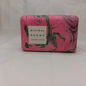 Mistral Marbles Peony Luxury Soap 7oz/200g New - Picture 1 of 2