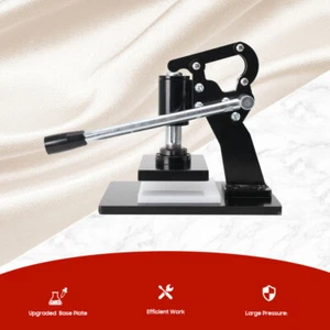 Lederschneidemaschine manuell Lederschneidemaschine 14*10cm schwarz* - Bild 1 von 17