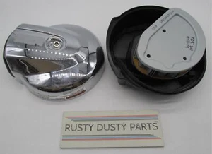 Conjunto de filtro de aire cromado Harley-Davidson con filtro y cubierta 29400045 29000033 - Imagen 1 de 4