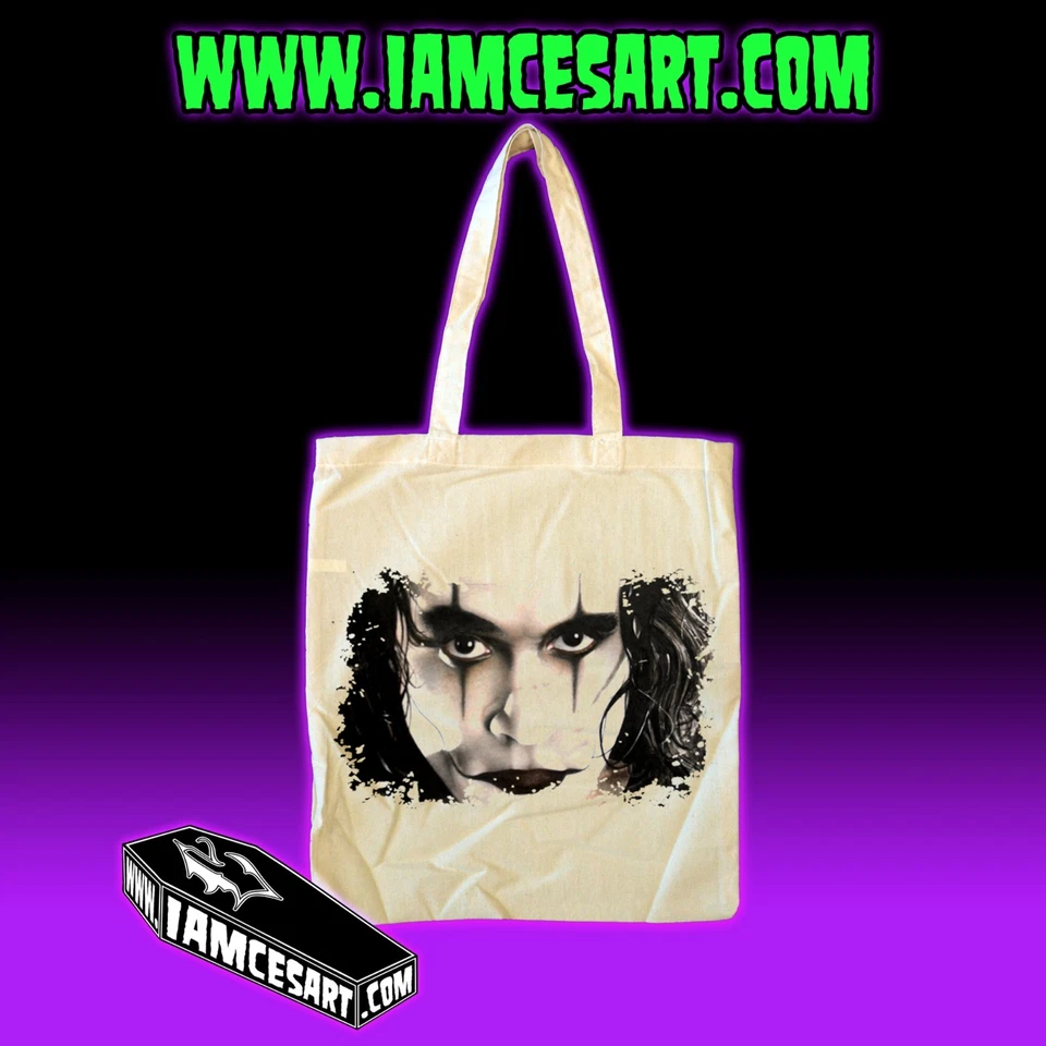 Bolso de Mano Negro The Crow Goth Halloween Película Psychobilly psycho iamcesart Foto 1 de 1