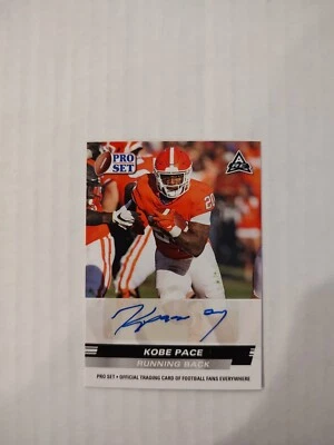 2022 Leaf Pro Set Draft - Autographs #PSA-KP1 Kobe Pace (AU, RC)(JGA) - Image 1 of 2