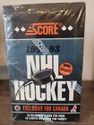 1992-93 Score Canadian Hockey Hobby Box - 36 Packs Per Box