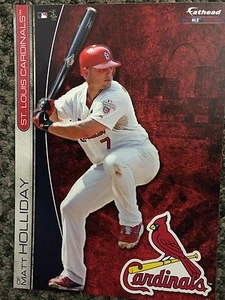 MATT HOLLIDAY ST LOUIS CARDINALS FATHEAD TRADEABLES 2013 #11 w/Free shipping - Picture 1 of 1