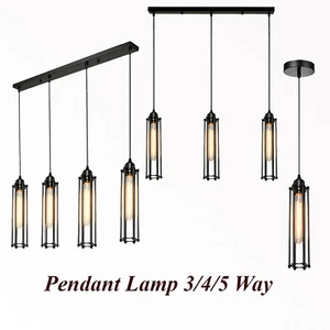 Moderne Vintage Industrial Metall Käfig Decken Pendelleuchte Hängelampe Retro Lampe - Bild 1 von 25