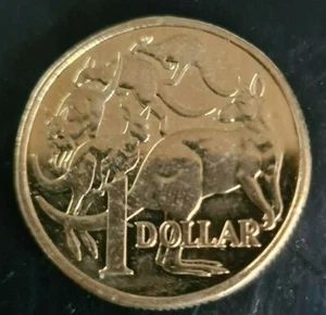 Circulated Australian $1 One Dollar coin🔥2015🔥MOB OF ROOS - MOR 🤙 rare - Foto 1 di 3