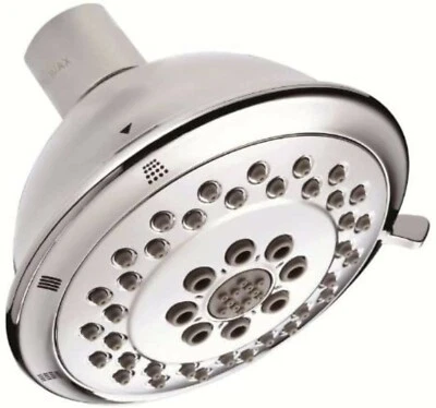 Danze Water Saver Chrome Shower Head D460047 513E 4" Three Function - Image 1 of 3