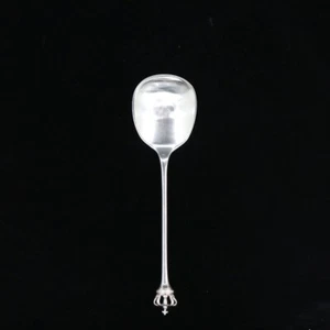 Sterling Silver Sugar Spoon. Danish Crown / Dansk Krone. - Picture 1 of 1